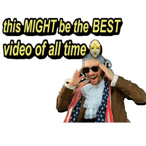 Crying Man This Might Be The Best Video Of All Time Sticker