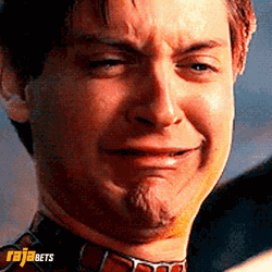 Crying Man Tobey Maguire Spiderman