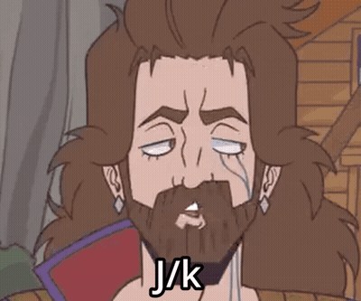Crying Man With Beard Saying Unless GIF