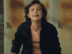 Crying Millie Bobby Brown Acting GIF