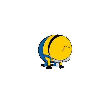 Crying Minion With Tears Sticker