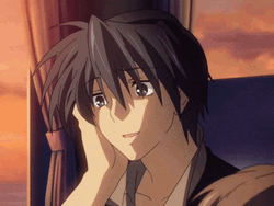 Crying On Bus Depressed Anime GIF