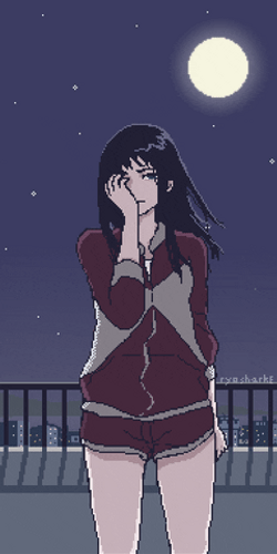 Crying Out Lofi Girl GIF