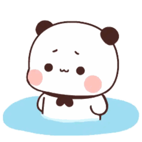 Crying Panda Bear With Tears Sticker