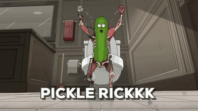Crying Pickle In Water Adult Swim GIF
