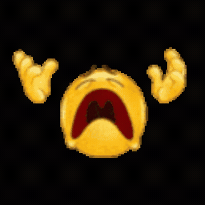 Crying Pixel Smiley GIF