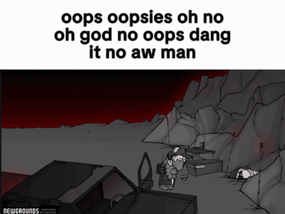 Crying Rabbit Next To Yellow Chick GIF