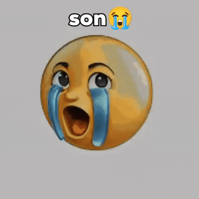 Crying Smiley Tears From Eyes And Mouth GIF