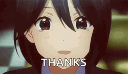 Crying Thank You Himeko Inaba GIF