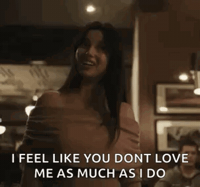 Crying Woman I Feel You Don't Love Me GIF