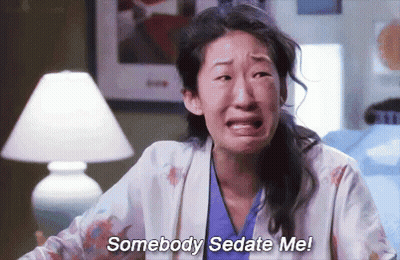 Crying Woman Saying Somebody Sedate Me GIF