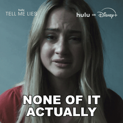 Crying Woman Tell Me Lies None Of It Actually GIF
