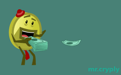 Cryply Dollar Money Flying GIF