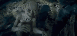 Crypt Keeper Gollum Times Up GIF