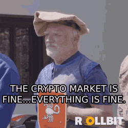 Crypto Market Everything Is Fine GIF