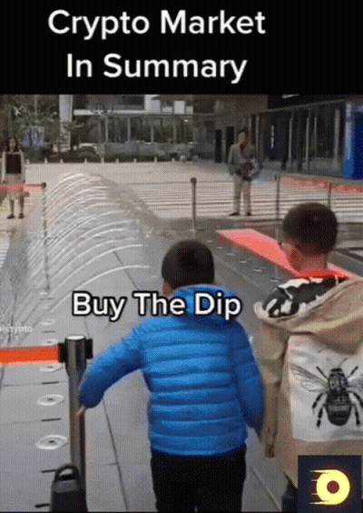 Crypto Market Meme With Two Kids GIF