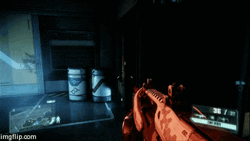 Crysis 3 Player Shooting Fire