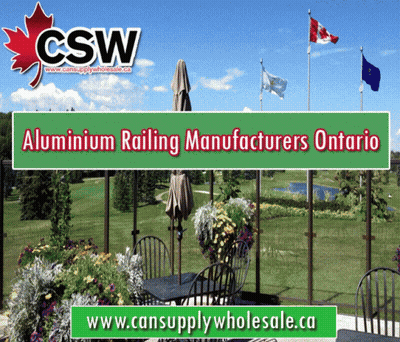 CSW Aluminum Railing Manufacturers Ontario Golf Course GIF