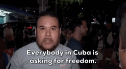 Cuba Asking For Freedom