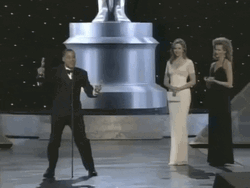 Cuba Gooding Jr Celebrating Oscar Awards Win GIF