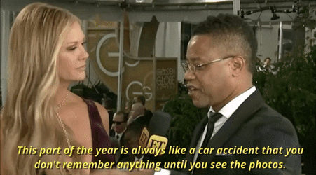 Cuba Gooding Jr Golden Globes Interview GIF