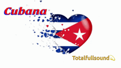 Cuba Heart Flag Cubana