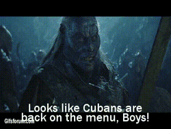 Cubans Back On The Menu GIF