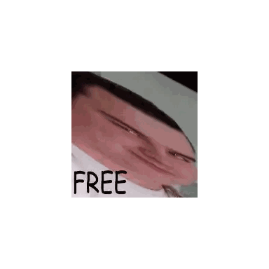 Cube With Free Text Sticker