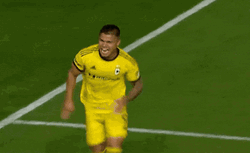 Cucho Hernandez Falling Down GIF
