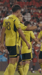 Cucho Hernandez Raising His Fist GIF
