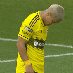 Cucho Hernandez Scratching His Head GIF