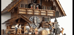 Cuckoo Clock Ticking GIF