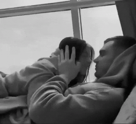 Cuddles Kiss Couple GIF