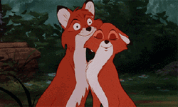 Cuddles The Fox And The Hound GIF