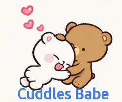 Cuddling Milk And Mocha Bear Cuddles Babe GIF