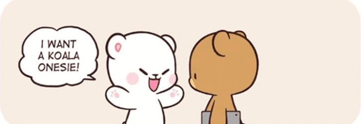Cuddling Milk And Mocha Bear I Want Koala GIF