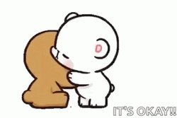 Cuddling Milk And Mocha Bear It's Okay GIF