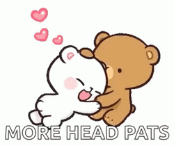 Cuddling Milk And Mocha Bear More Head Pats GIF