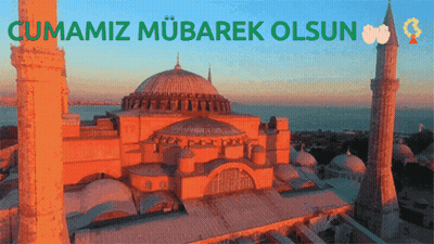 Cumamiz Mubarek Olsun Mosque GIF