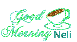 Cup Of Coffee Saying Good Morning Sticker