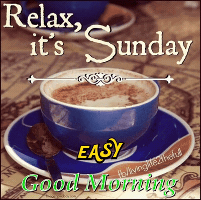 Cup Of Coffee With Good Morning Message GIF