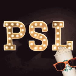 Cup Of Psl Wearing Orange Shades GIF