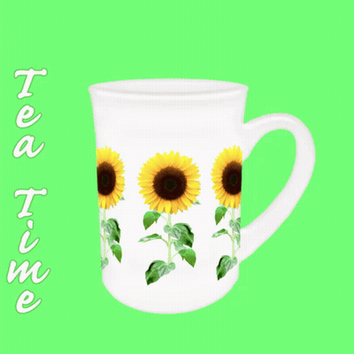 Cup Of Tea Saying Me And Your Mouth GIF