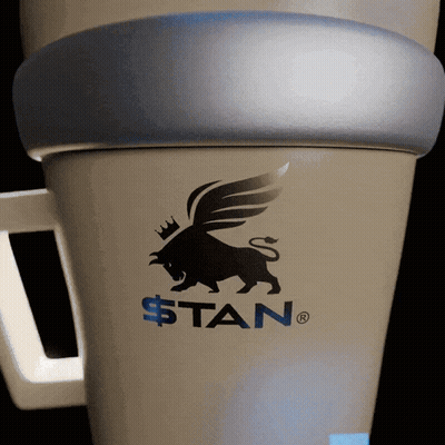 Cup With Lion Stan GIF