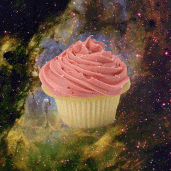 Cupcake Muffin Galaxy GIF