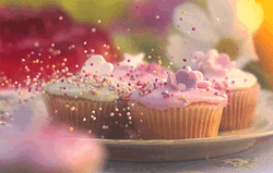 Cupcake Sprinkle Topper GIF
