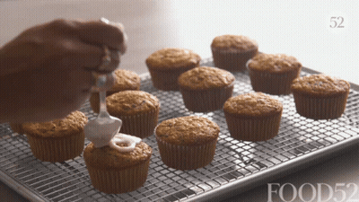 Cupcakes On Cooling Rack Food52 GIF