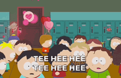 Cupid's Mischief Caused Him To Hee Hee GIF