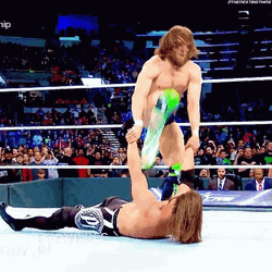 Curb Stomp Bryan Danielson GIF