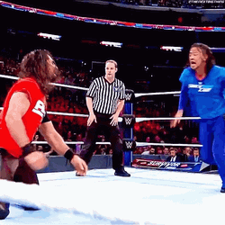 Curb Stomp Seth Rollins Team Raw GIF